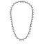 Collar corto de circonitas blancas ideal de Novia, fiesta para mujer